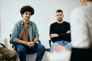 young middle eastern man listening to a therapist 2026 01 06 10 28 54 utc